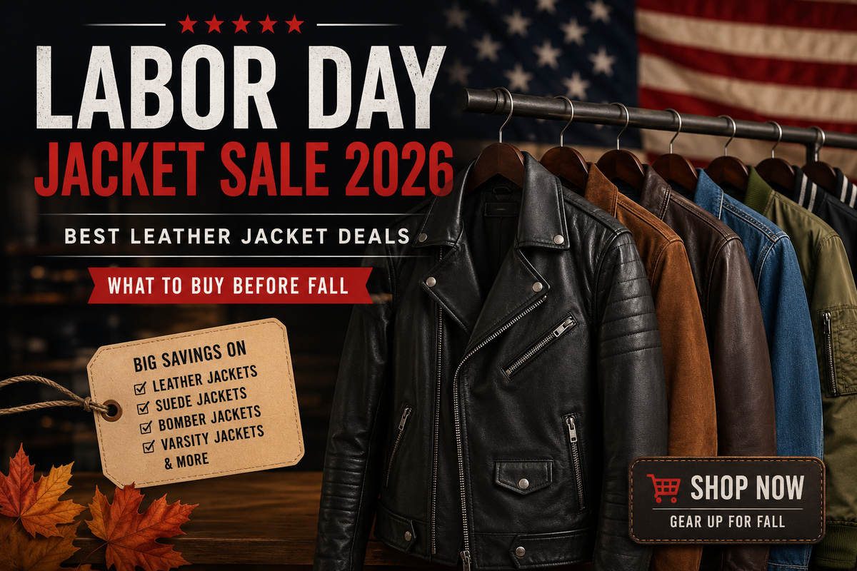 Labor Day jacket sale 2026 at Geek Jacket