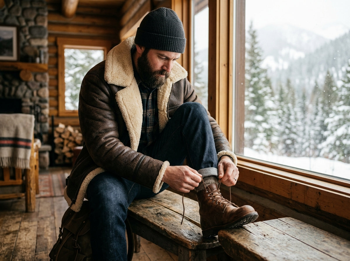 Men's Shearling Jackets