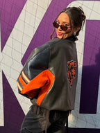 Shop Alannah Davidson Chicago Bears Leather Jacket