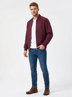 Shop Men's Lightweight Bomber Windbreaker Jacket