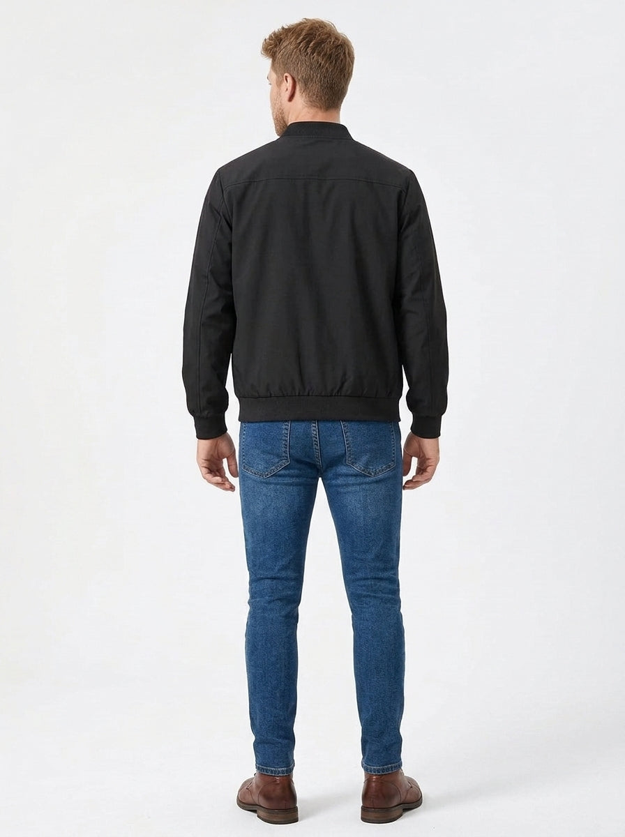 Shop Men's Lightweight Bomber Windbreaker Jacket