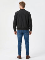 Shop Men's Lightweight Bomber Windbreaker Jacket