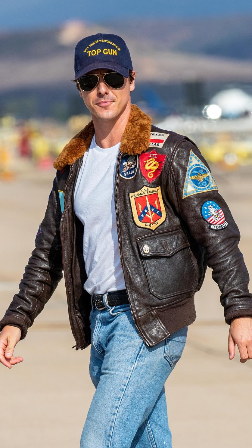 Maverick Style G-1 Top Gun Jacket of Tom Cruise