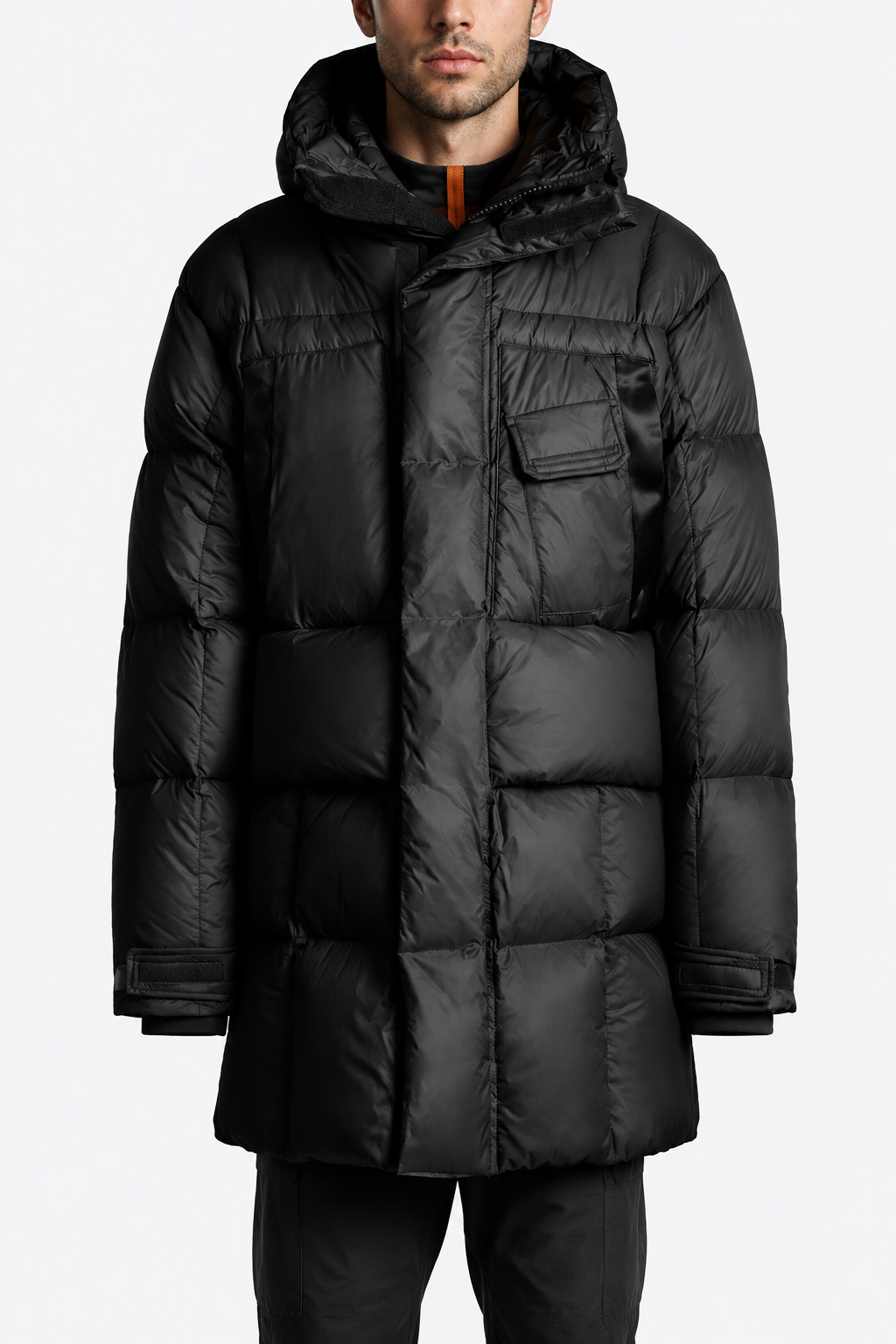 Men's Tactical Expedition Puffer Parka Coat
