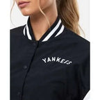 NY Rochester Black Baseball Varsity Jacket