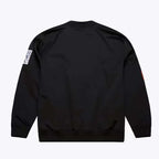 NY Knicks Inspired Black Out Satin Varsity Jacket