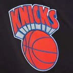 NY Knicks Inspired Black Out Satin Varsity Jacket