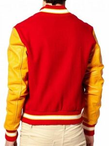 M Thriller Logo Michael Jackson Varsity Jacket