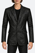 Royal Blaze Medieval Leather Blazer coat
