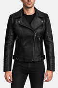 The Cozy Stitch leather jacket