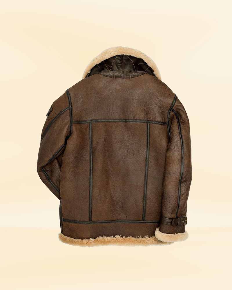 Bomber jacket for men with a tough exterior and comfortable interior