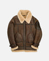 The ultimate in rugged style and performance: Titan Defender Bomber leather Jacket  USA style