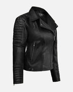 Women's Motorcycle Leather Jacket