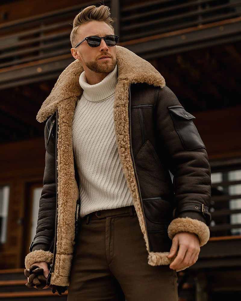 bomber jacket with a sturdy and reliable design USA style