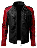 Men's black leather jacket for versatile style in USA