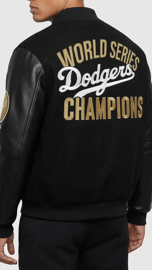 Dave Roberts Los Angeles Dodgers Varsity Jacket